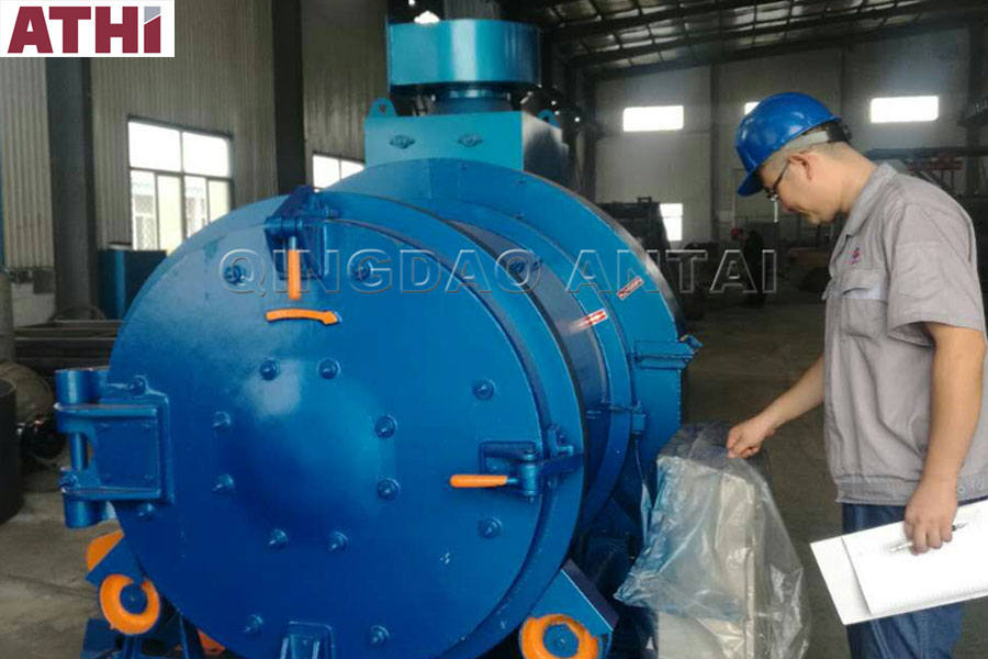 Q3113 Barrel Type Rotary Drum Shot Blasting machine